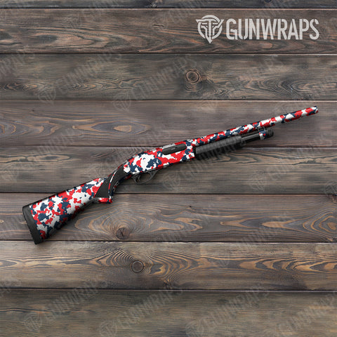 Cumulus Camo Shotgun Gun Skin Vinyl Wraps