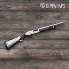 Digital Snow Camo Shotgun Gun Skin Vinyl Wrap