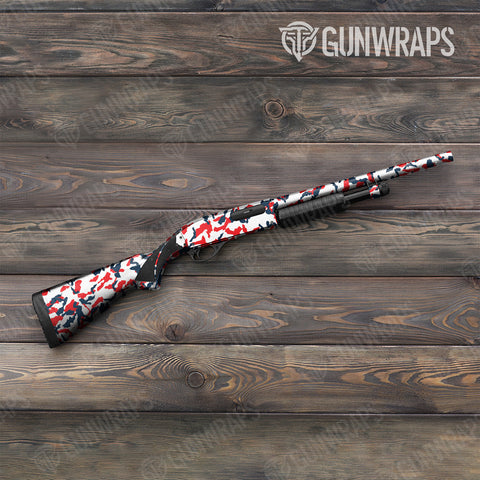 Erratic Camo Shotgun Gun Skin Vinyl Wraps