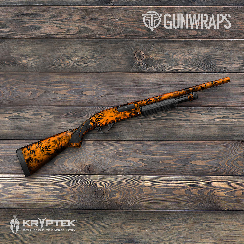 Kryptek Inferno Camo Gun Skin Vinyl Wrap