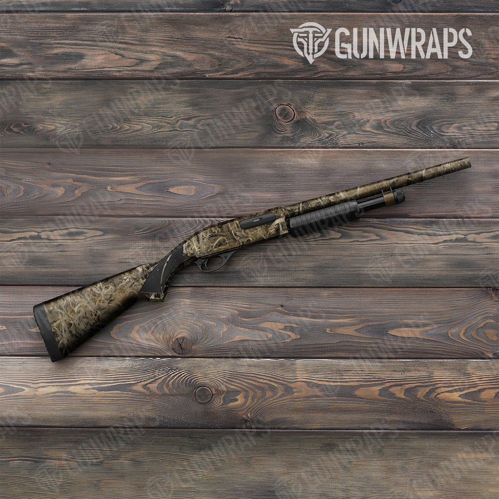 Nature Grassland Camo Shotgun Gun Skin Vinyl Wrap