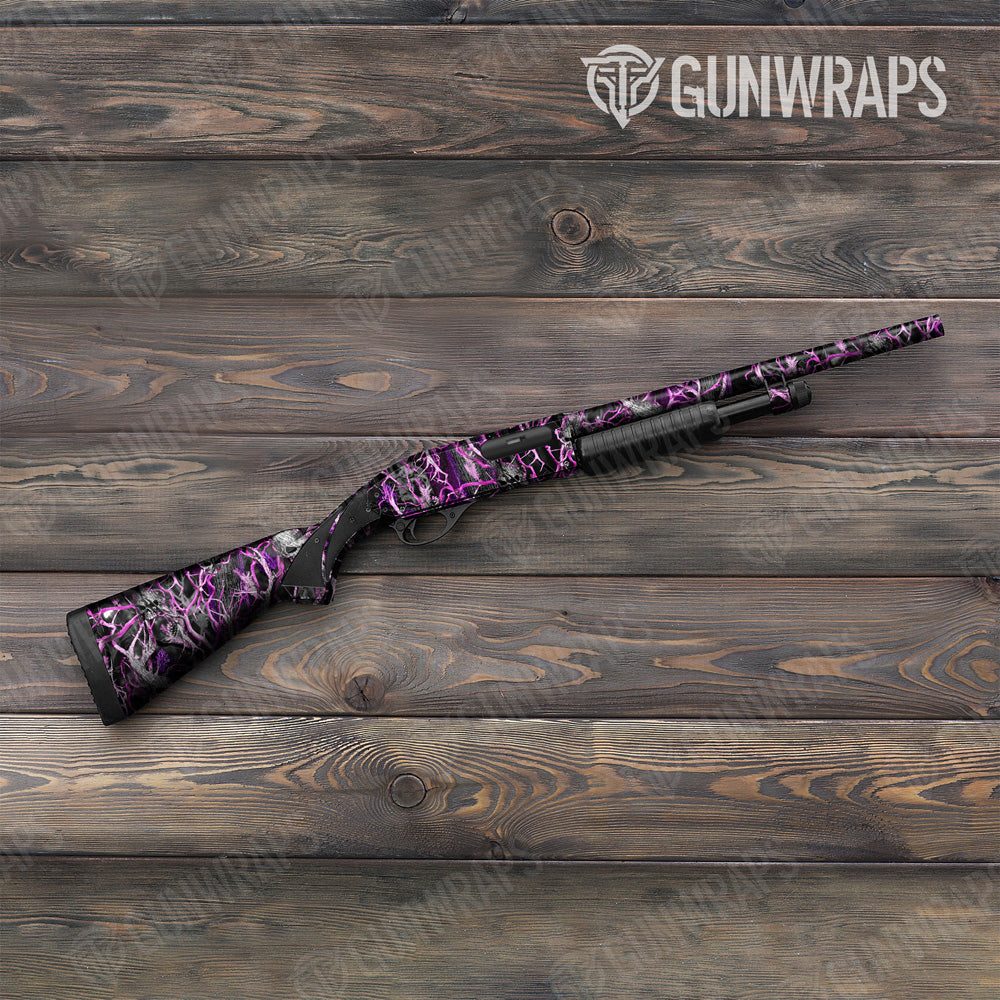 Nature Pink Voodoo Camo Shotgun Gun Skin Vinyl Wrap