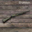 Ragged Army Green Camo Shotgun Gun Skin Vinyl Wrap