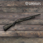 Ragged Militant Green Camo Shotgun Gun Skin Vinyl Wrap