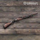 Ragged Orange Tiger Camo Shotgun Gun Skin Vinyl Wrap