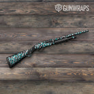 Ragged Tiffany Blue Tiger Camo Shotgun Gun Skin Vinyl Wrap