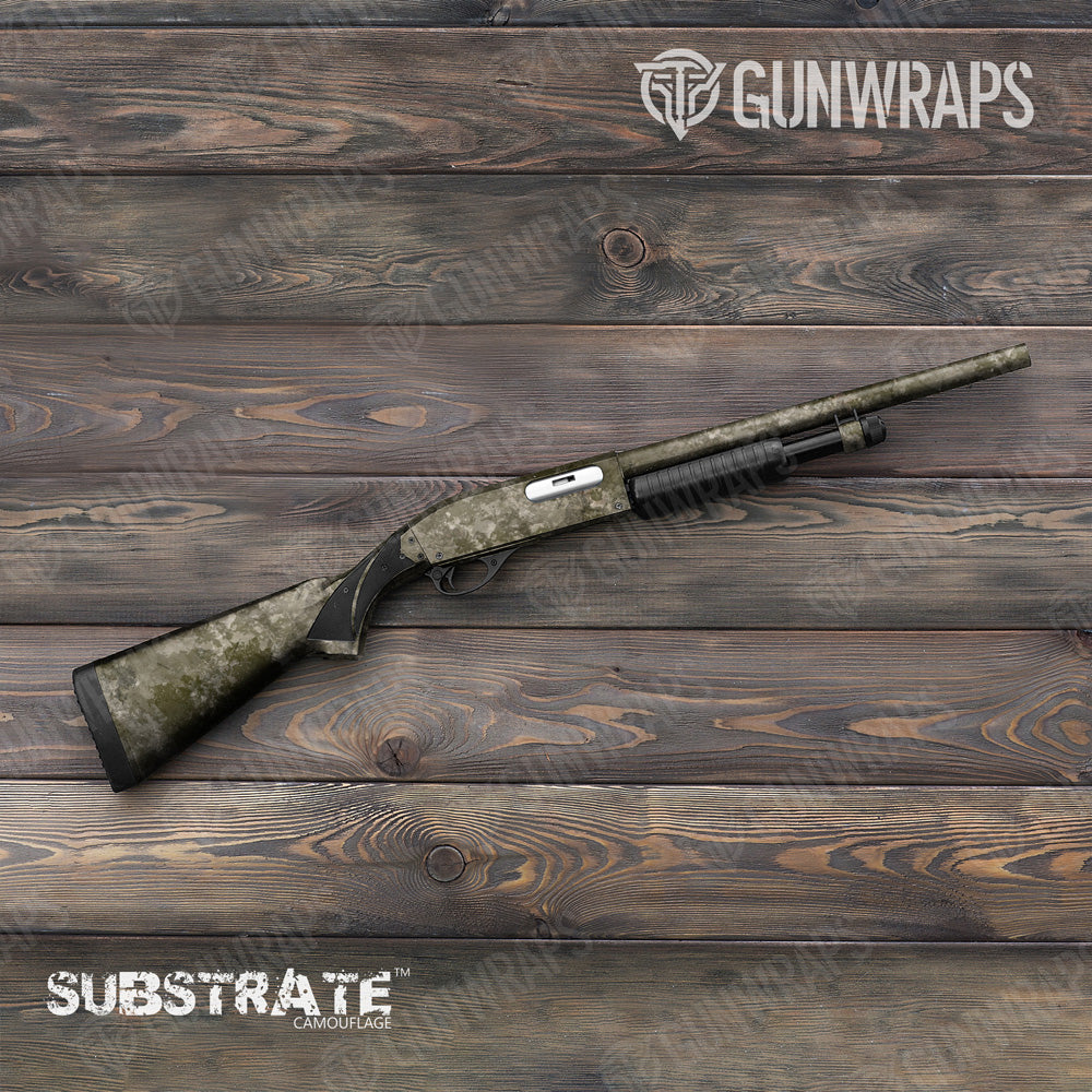 Shotgun Substrate Sierra Camo Gun Skin Vinyl Wrap Film