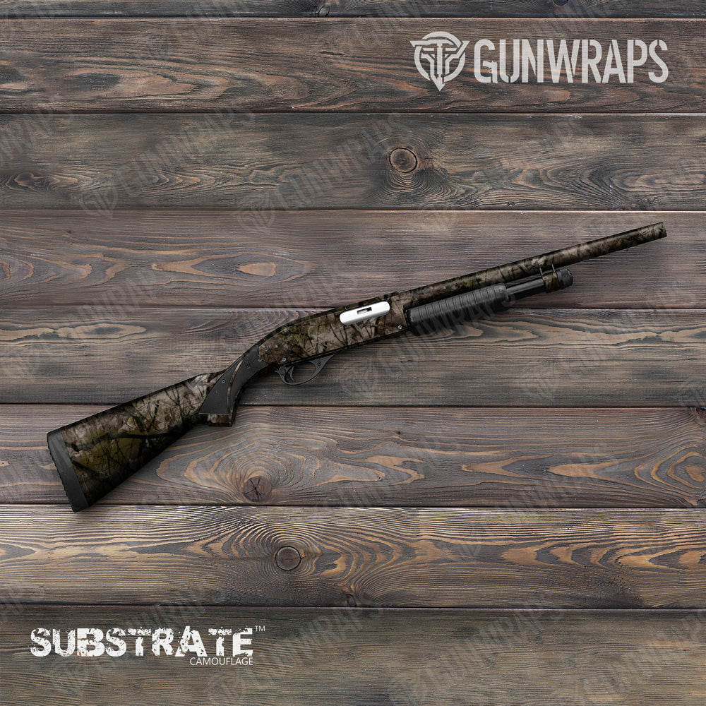 Shotgun Substrate Stalker Camo Gun Skin Vinyl Wrap Film