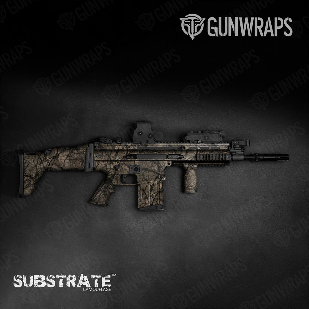 Tactical Substrate Shrub Stalker Camo Gun Skin Vinyl Wrap Film