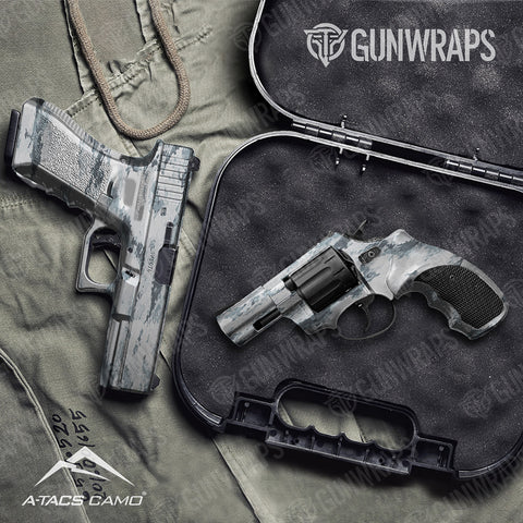 A-TACS Camo Pistol & Revolver Gun Skin Vinyl Wraps