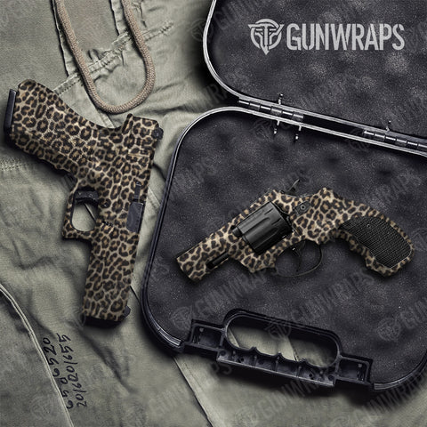Tan Handgun Gun Skin Vinyl Wraps