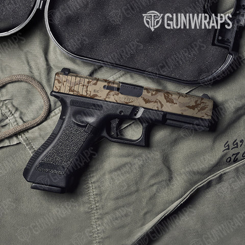Battle Storm Camo Pistol Slide Gun Skin Vinyl Wraps