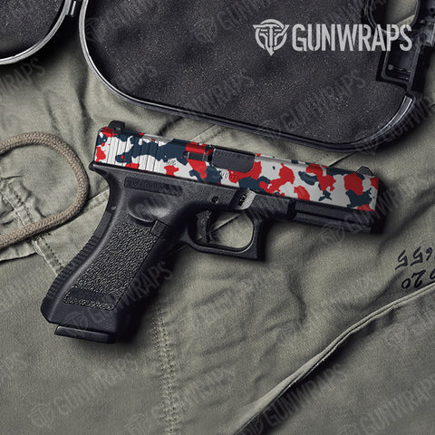 Cumulus Camo Pistol Slide Gun Skin Vinyl Wraps