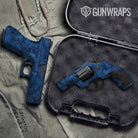 Cumulus Elite Blue Camo Pistol & Revolver Gun Skin Vinyl Wrap
