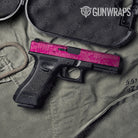 Digital Elite Magenta Camo Pistol Slide Gun Skin Vinyl Wrap