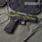 Digital Jungle Camo Pistol Slide Gun Skin Vinyl Wrap