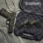Digital Militant Green Camo Pistol & Revolver Gun Skin Vinyl Wrap
