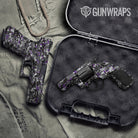 Digital Urban Purple Camo Pistol & Revolver Gun Skin Vinyl Wrap