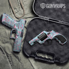 Erratic Cotton Candy Camo Pistol & Revolver Gun Skin Vinyl Wrap