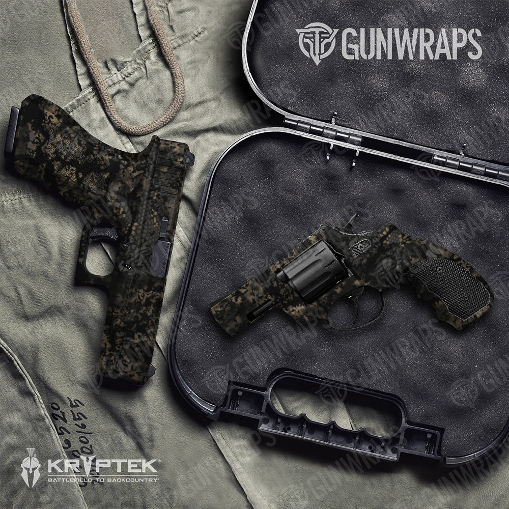 Pistol & Revolver Kryptek Obskura Nox Camo Gun Skin Vinyl Wrap