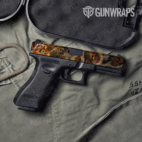 Nature Camo Pistol Slide Gun Skin Vinyl Wraps