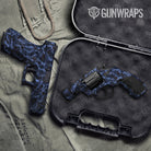 Ragged Blue Midnight Camo Pistol & Revolver Gun Skin Vinyl Wrap