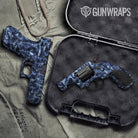 Ragged Blue Urban Night Camo Pistol & Revolver Gun Skin Vinyl Wrap