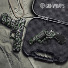 Ragged Green Tiger Camo Pistol & Revolver Gun Skin Vinyl Wrap
