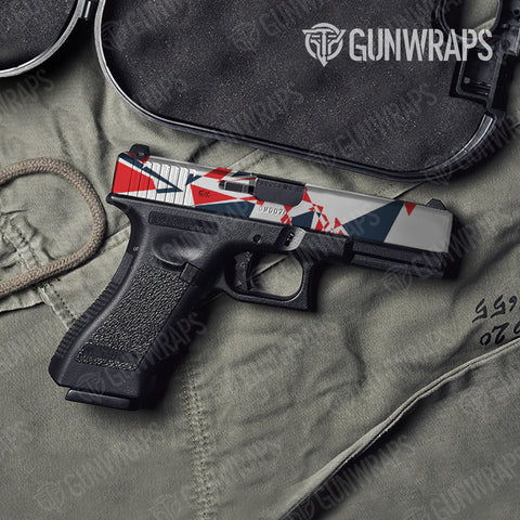 Sharp Camo Pistol Slide Gun Skin Vinyl Wraps