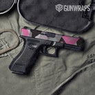 Shattered Pink Tiger Camo Pistol Slide Gun Skin Vinyl Wrap