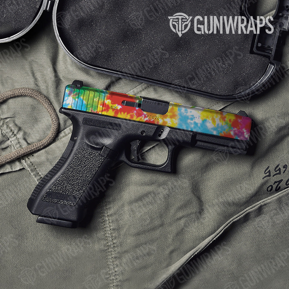 Tie Dye Classic Pistol Slide Gun Skin Vinyl Wrap