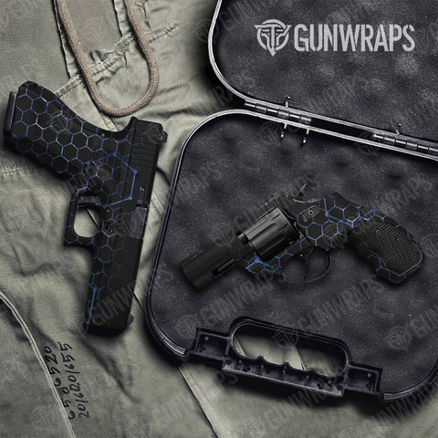 Vivid Hex Pistol & Revolver Gun Skin Vinyl Wraps