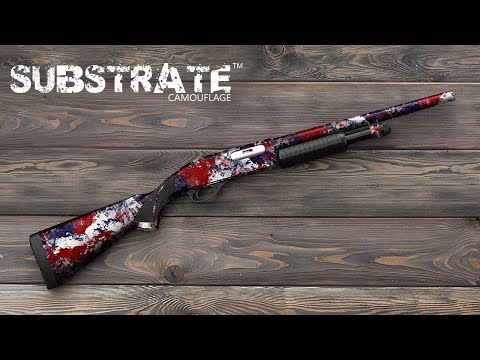 Shotgun Substrate Shroud Camo Gun Skin Vinyl Wrap Film