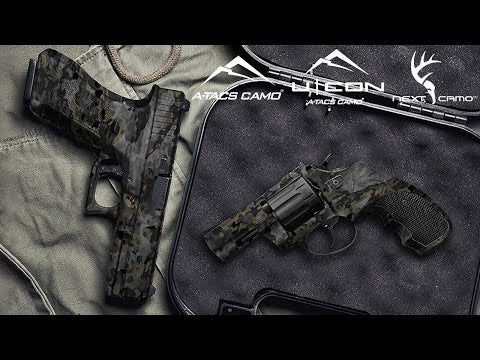 Pistol & Revolver A-TACS U|CON Stealth Camo Gun Skin Vinyl Wrap Film