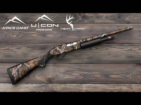 Shotgun A-TACS U|CON Original Camo Gun Skin Vinyl Wrap Film