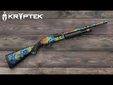 Shotgun Kryptek Obskura Deep Camo Gun Skin Vinyl Wrap